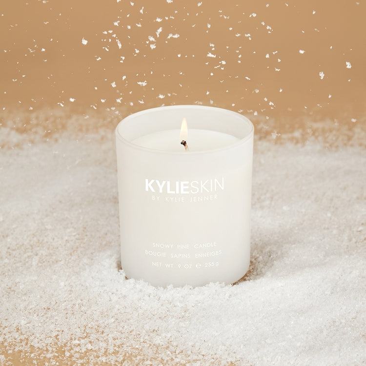 Holiday Snow Pine Candle